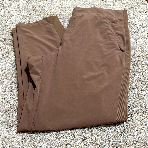 Athleta Brown Leisure Pants - Picture 1 of 5